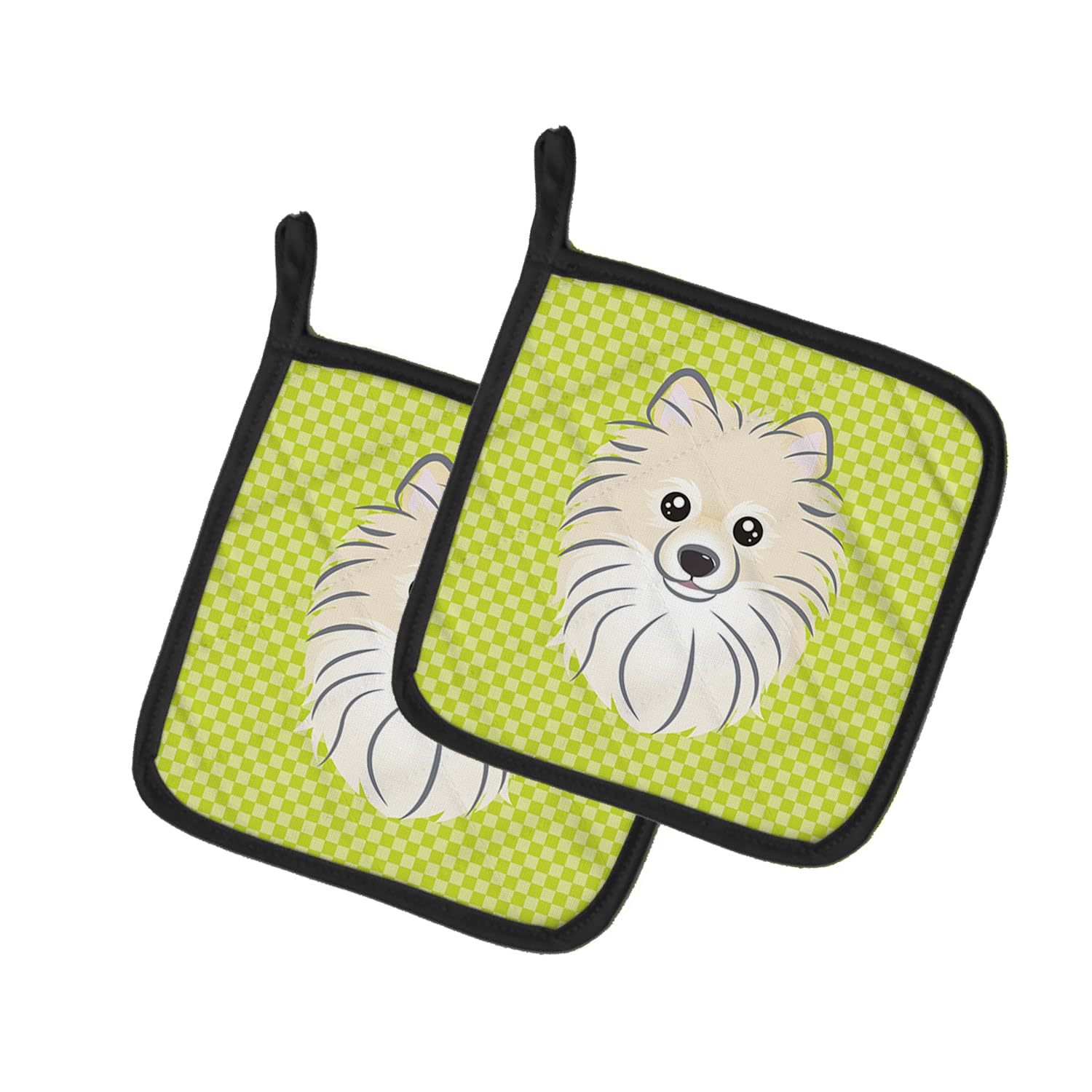 Agarraderas Pomerania Verde Lima Caroline's Treasures BB1269PTHD