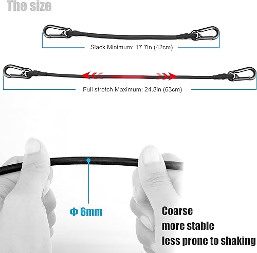 Miniatura 6 de YALLSAME Soporte de valla para GoPro Hero 12 11 10 9 8 7 6 5 4 3 Max Mini AKASO DJI Action, soporte de valla de enlace de cadena, apto para juegos