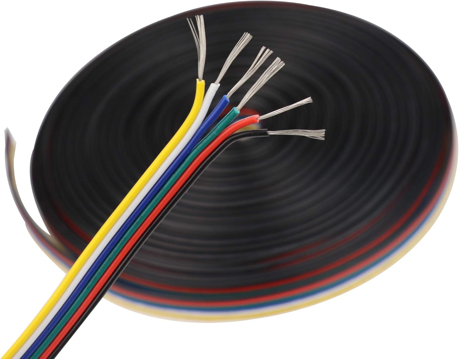 Lоwеѕt Prісе LEDENET 22AWG 6pin 33FT 10m Extension Cable Line for 6 Color RGBCCT LED Strip Lights Wire 3528 5050 Wееklу Tор Sаlе LEDENET 22AWG 6pin 33FT 10m Extension Cable Line for 6 Color RGBCCT LED Strip Lights Wire 3528 5050