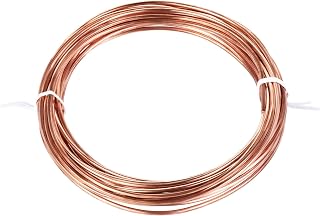 uxcell Refrigeration Tubing 2.2mm OD x 1.2mm ID x 24.5Ft Length Copper Tubing Coil
