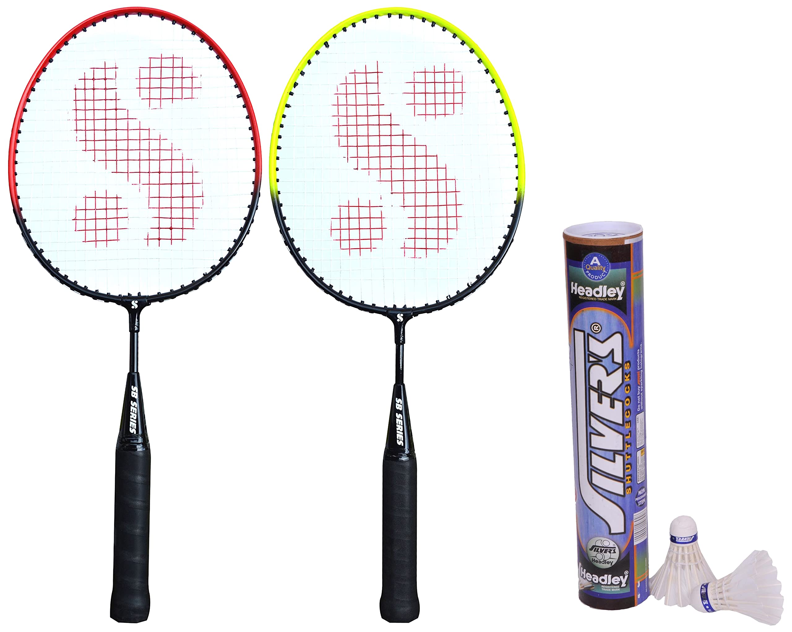 Silvers Kids SIL-Pedal Combo-4 Aluminium Badminton Racquet, & Headley Feather Shuttlecock Combo - Pack of 2 (B08615PW7K) Amazon Price History, Amazon Price Tracker