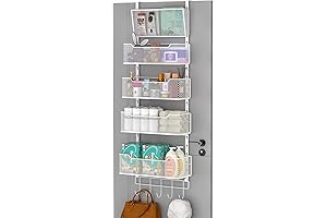 Adjustable Over-the-Door Organizer: Maximize Vertical Storage Space with Style
