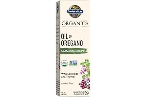 Garden of Life Organics Oil of Oregano Seasonal Drops - Immune Support