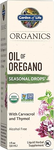 Miniatura 2 de Garden of Life Organics - Aceite de orégano en gotas de 1 onza líquida + vH Essentials - Lavado diario femenino con aceite de árbol de té y