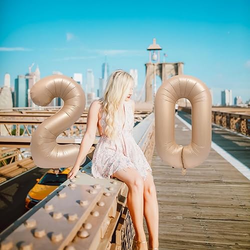 Miniatura 5 de Globos digitales del número 16, globos del alfabeto de 32 pulgadas, globos de helio del dígito 16, globos grandes para suministros de fiesta de