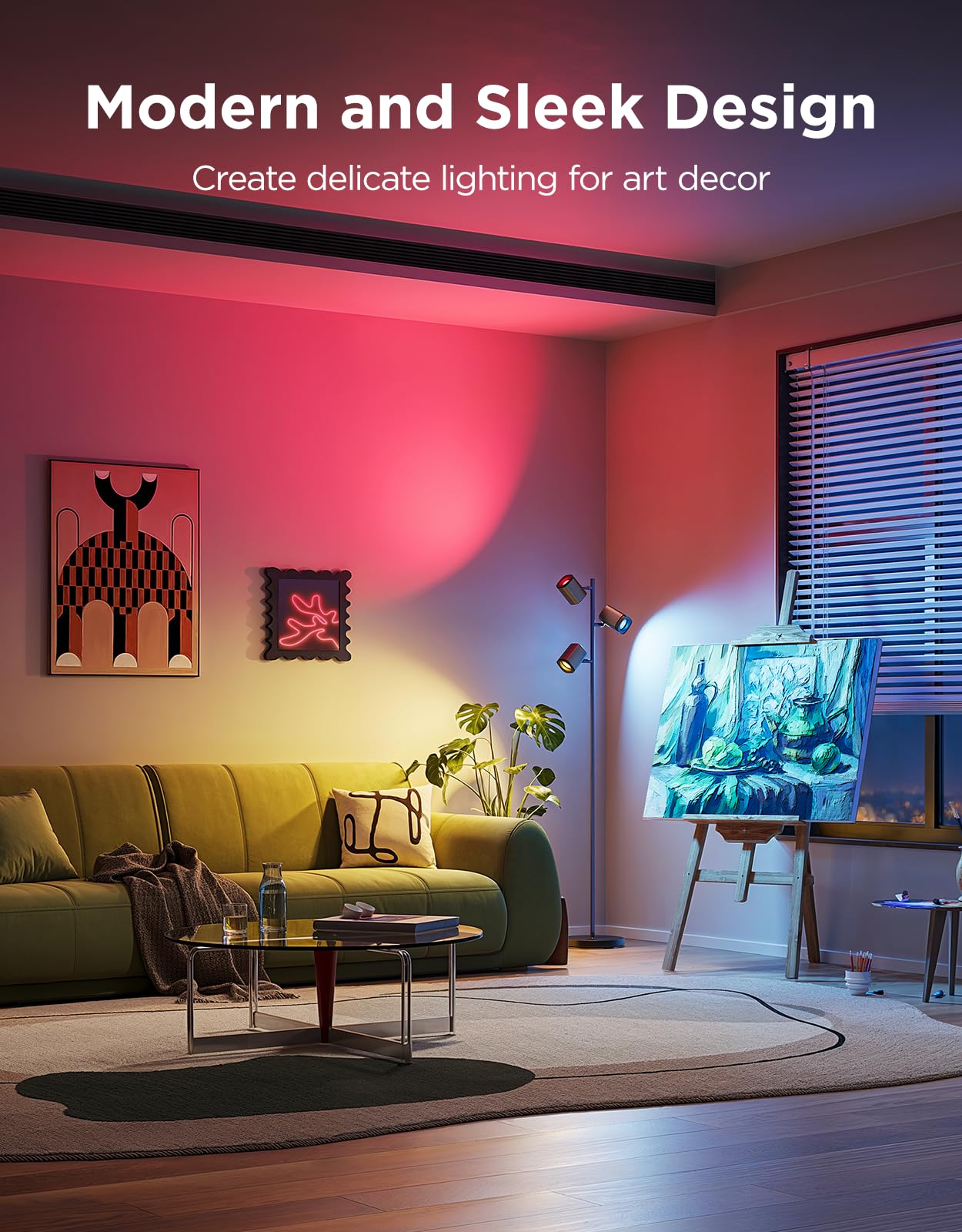 Best Tree Floor Lamp Picks for 2026 1 Govee Tree Floor Lamp with 3 Rotatable Lights, Compatible with Matter — product photo