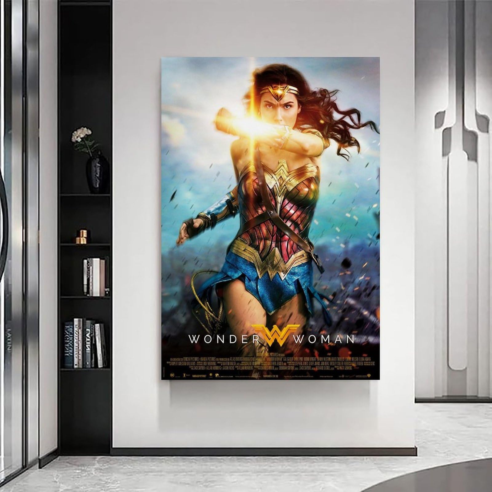 ワンダーウーマン　キャンバス地　ポスター Amazon｜アベンジャーズワンダーウーマン映画アートポスター