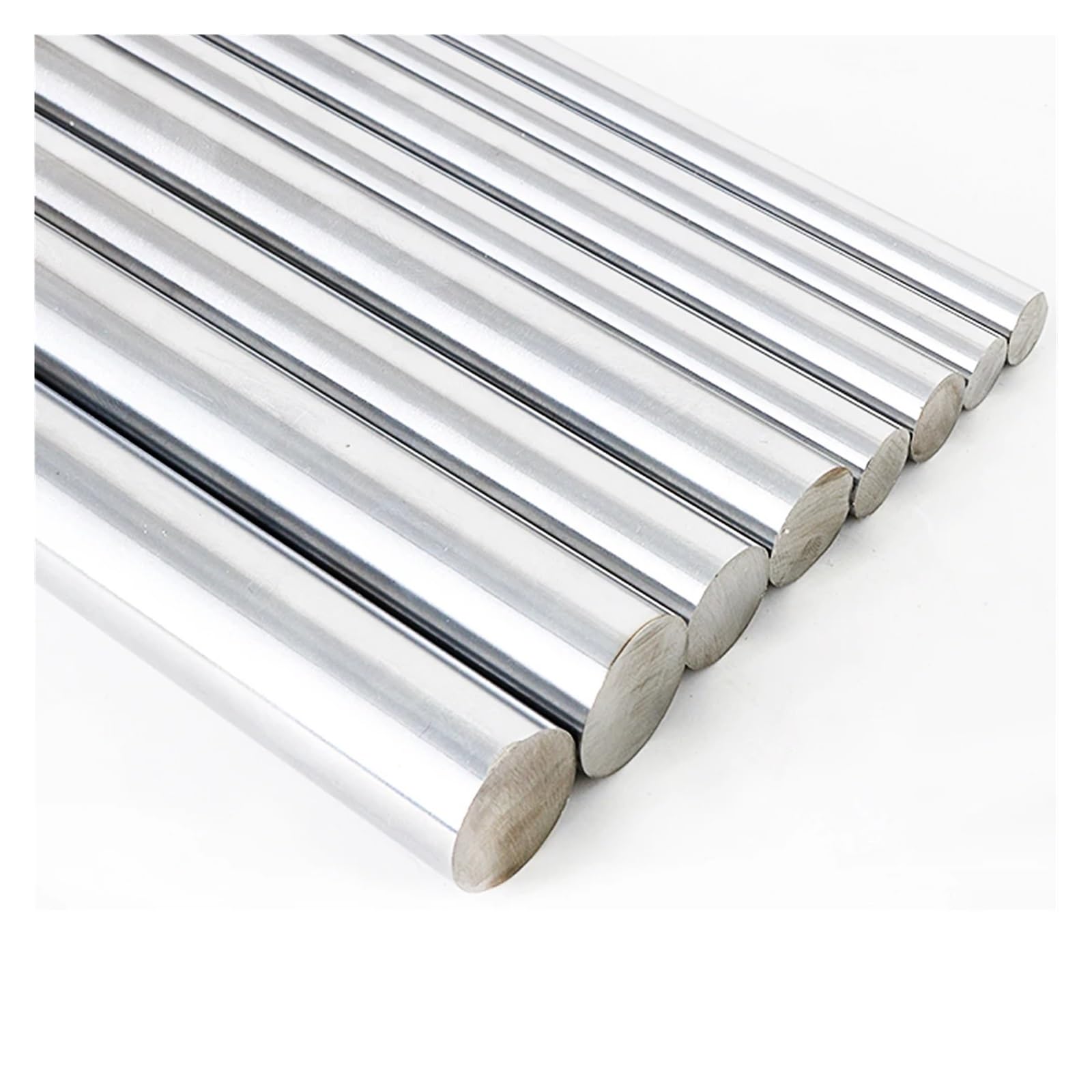 Ejes lineales de Acero Inoxidable, Paquete de 2 Ejes lineales métricos Acero Inoxidable M8 80-300 mm(150mm 2pcs)