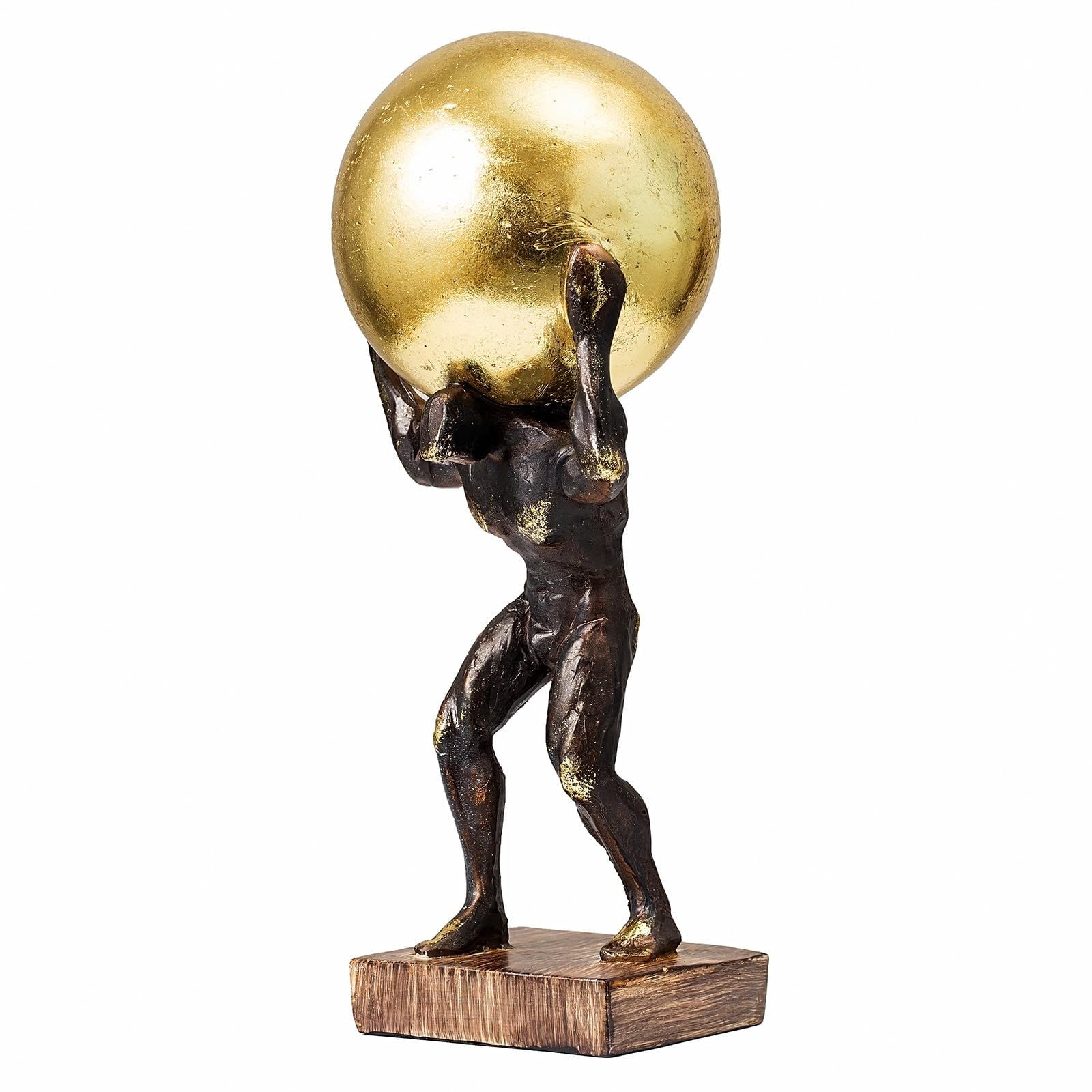 YUZDNM Sculpture Home Decor, Struggler Statue, Sportsman Figurine Ornament for Office Living Room(#a)