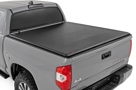 Rough Country Soft Roll-Up Truck Bed Cover for Toyota Tundra