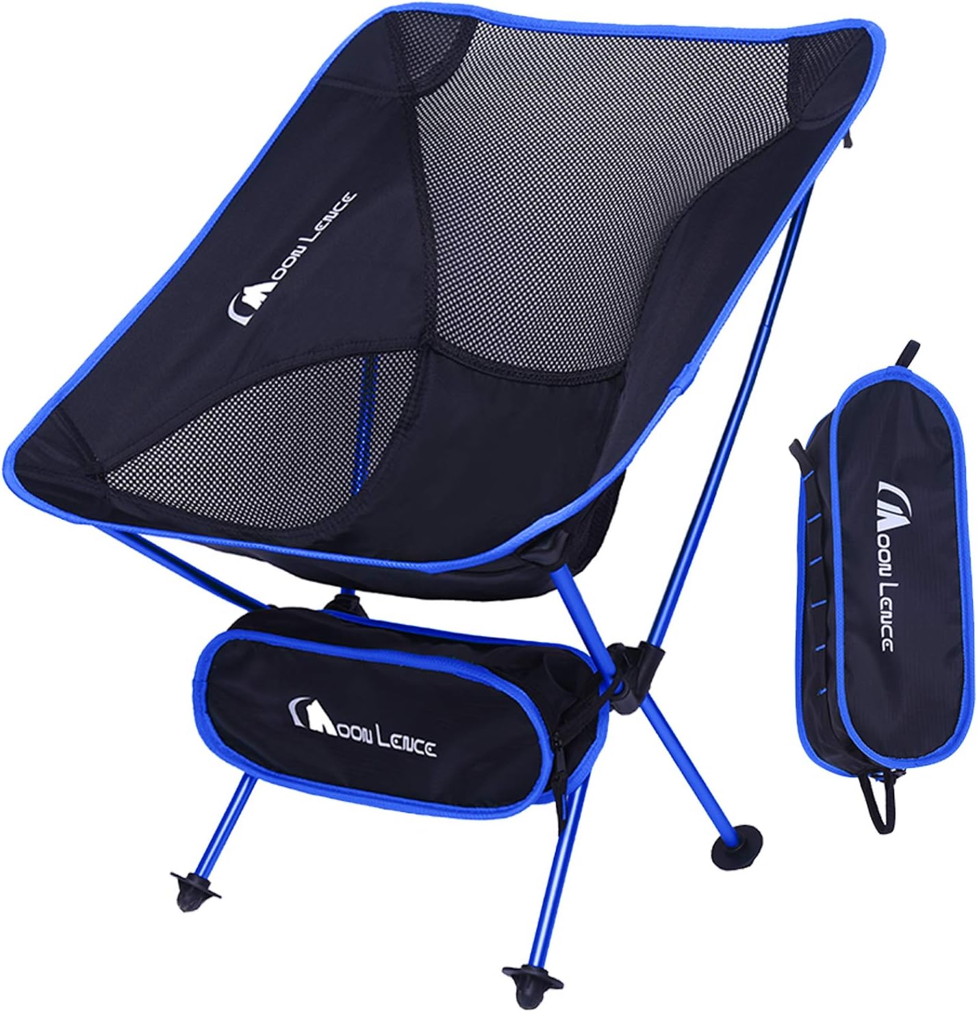 Amazon MOON LENCE アウトドアチェア キャンプチェア 椅子 折りたたみ アルミ合金＆オックスフォード コンパクト 超軽量
