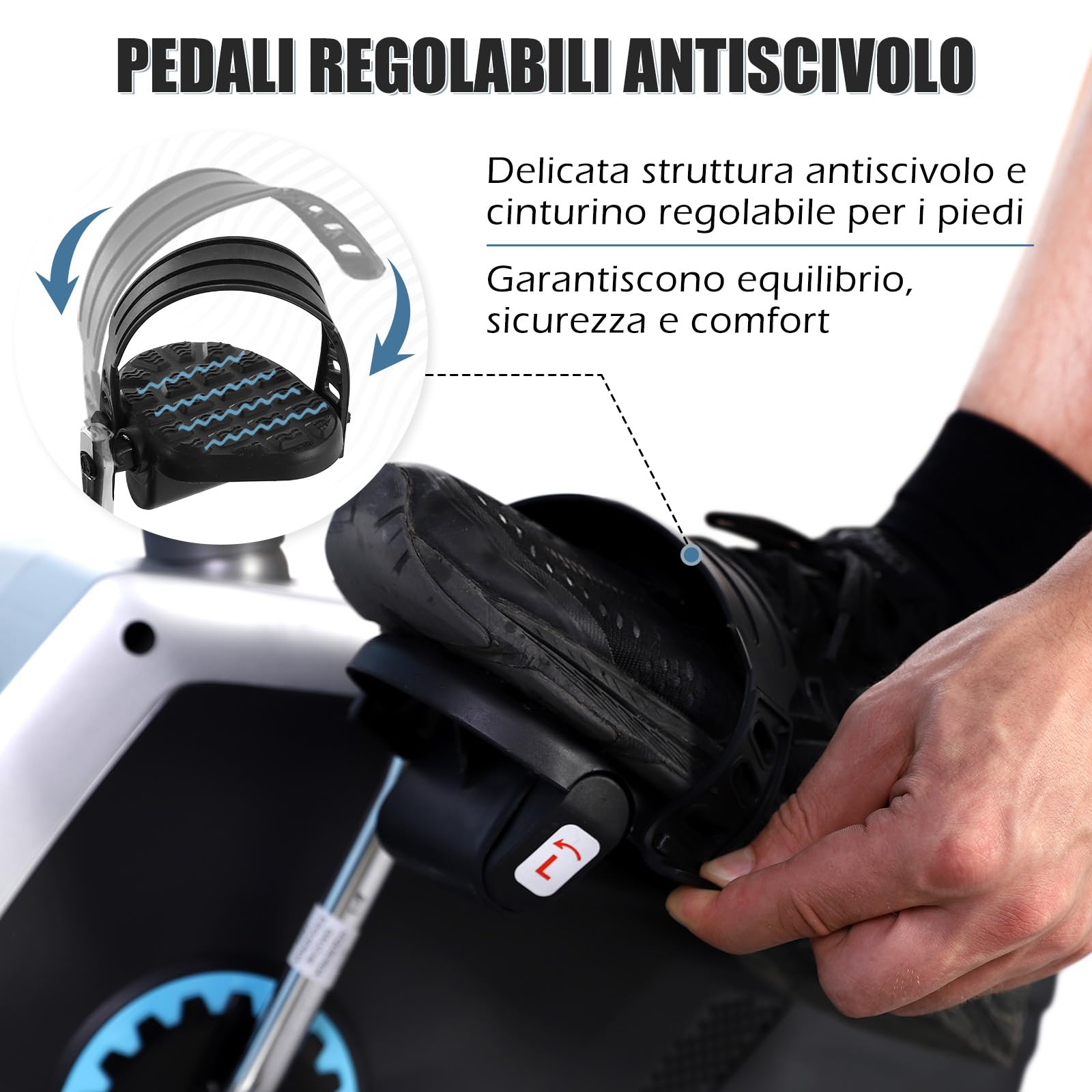 ISE Cyclette da Seduta Magnetica con Schienale, Cyclette Orizzontale da Casa con Resistenza Regolabile Schermo LCD Supporto per Smartphone