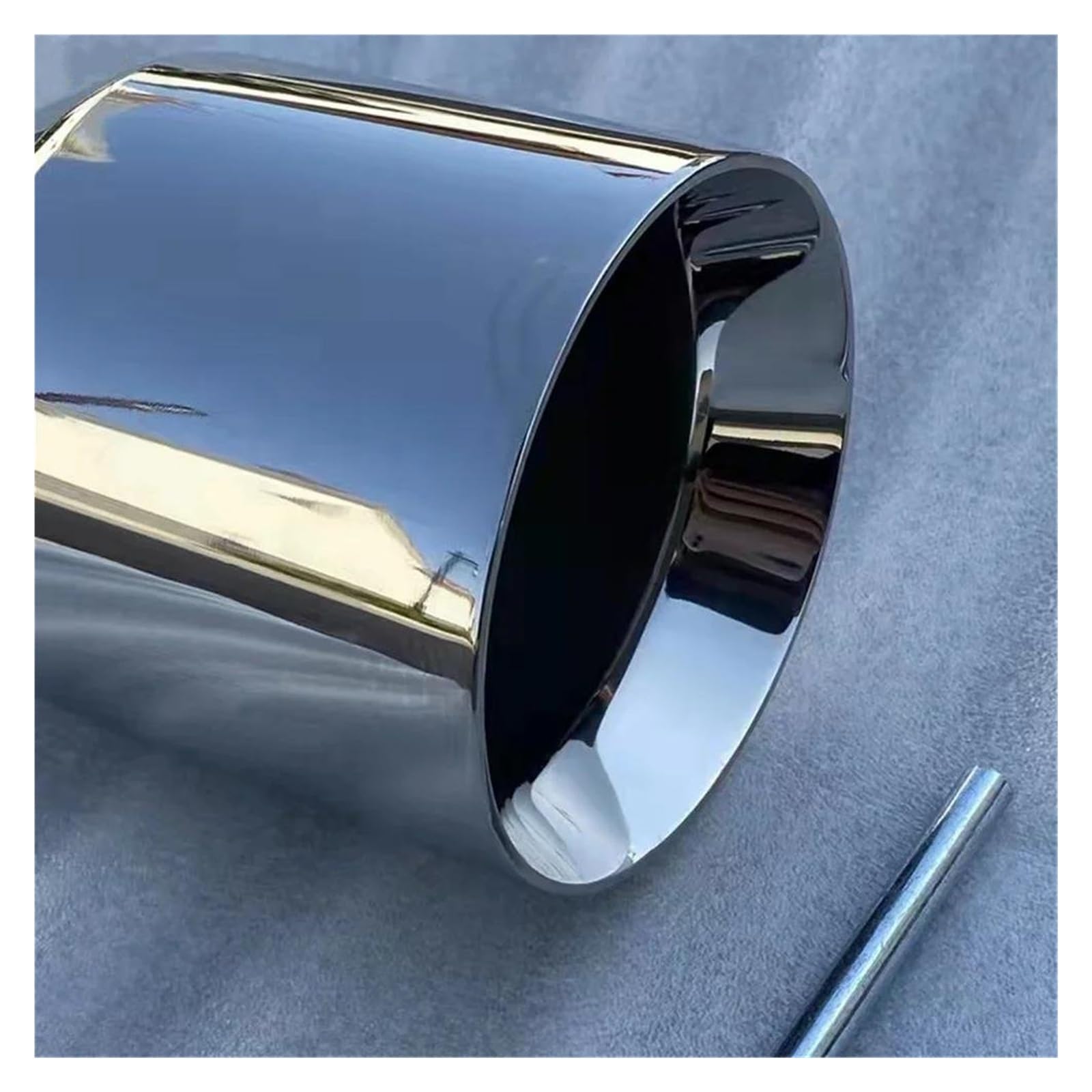 Gorge queue universelle lisse en acier inoxydable durable pour pièces auto - 8