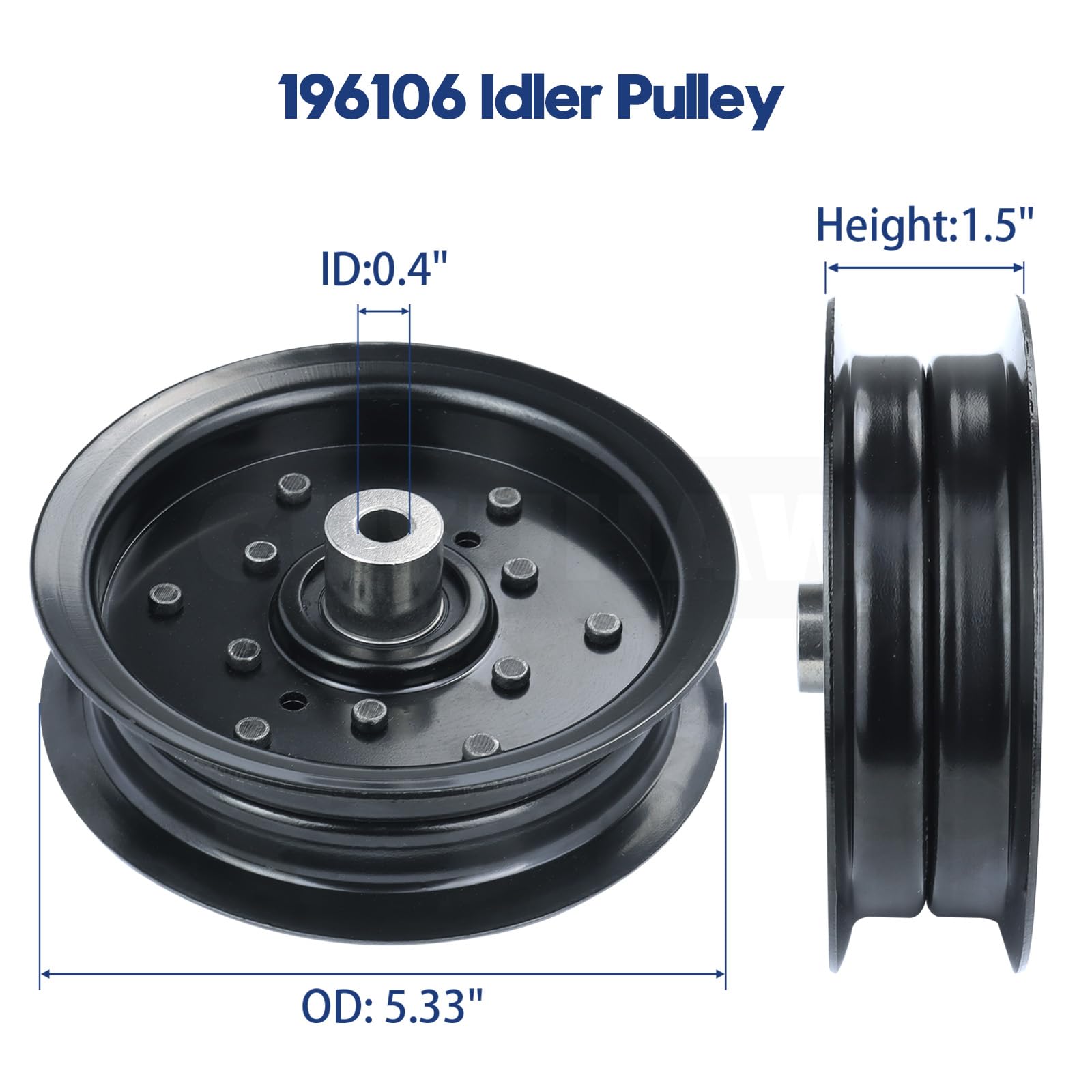 Amazon.com : GUSUHAWK 532196106 Idler Pulley Replaces Husqvarna