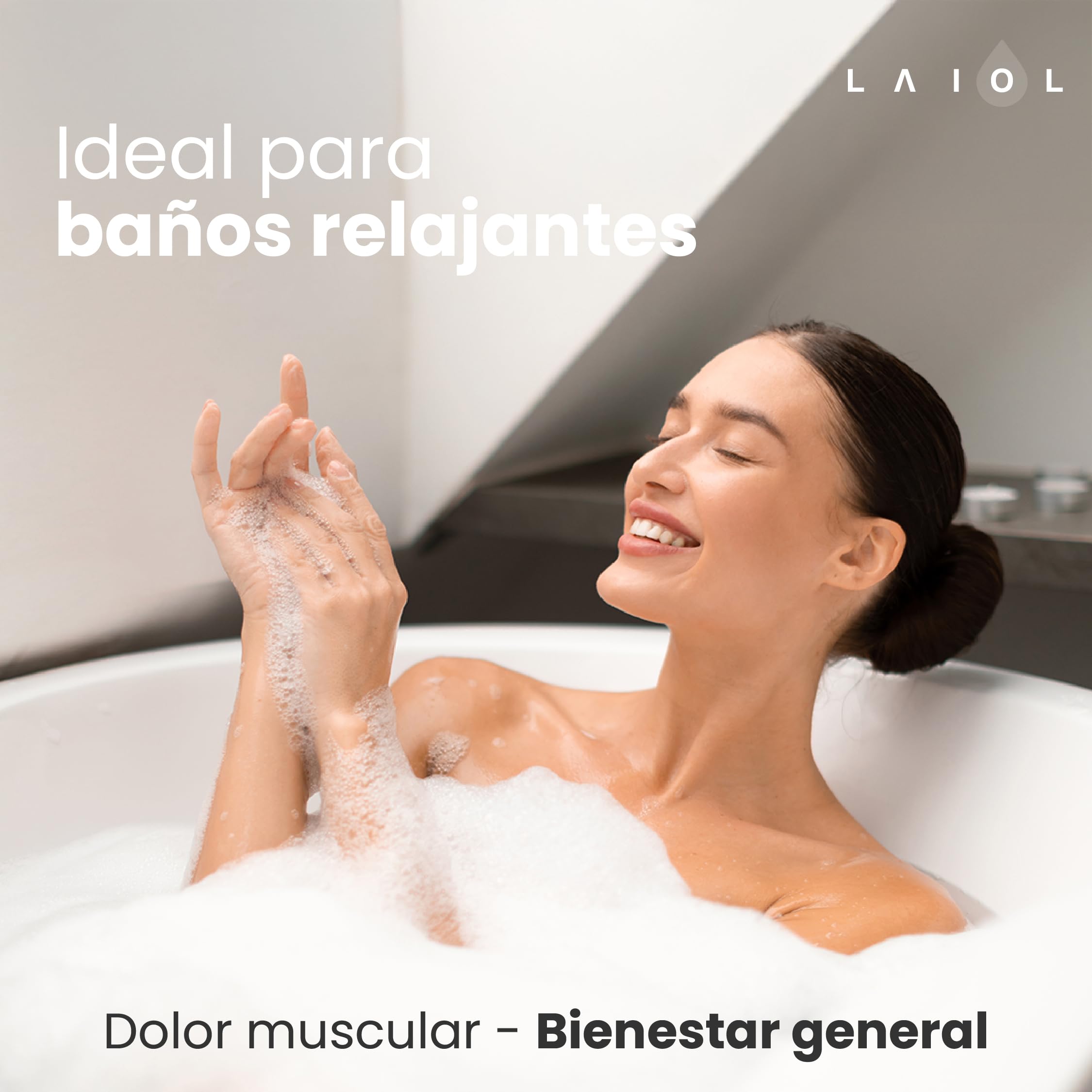 Sales de Epsom 500g Premium para Baño y Pies – Relajación Muscular, Detox con Magnesio y Alivio del Estrés