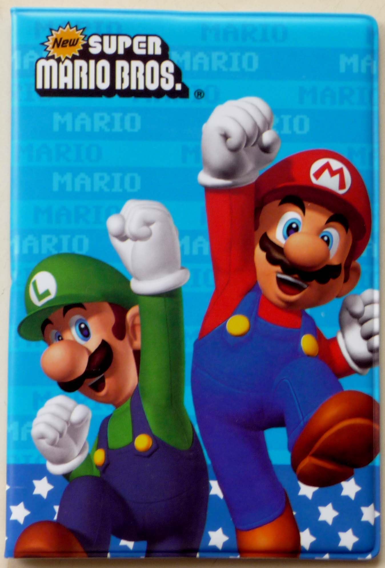 Super Mario Bros ~ Mario & Luigi Passport Cover