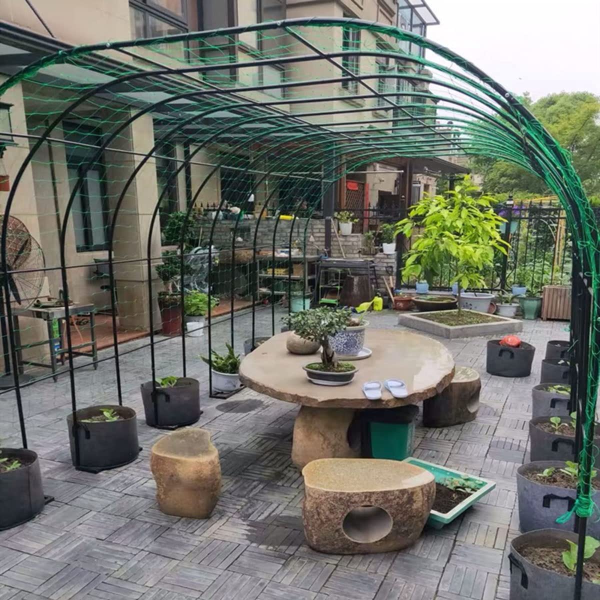 Tuinboog Weerbestendig Metaal Trellis Ondersteuning Anti-roest