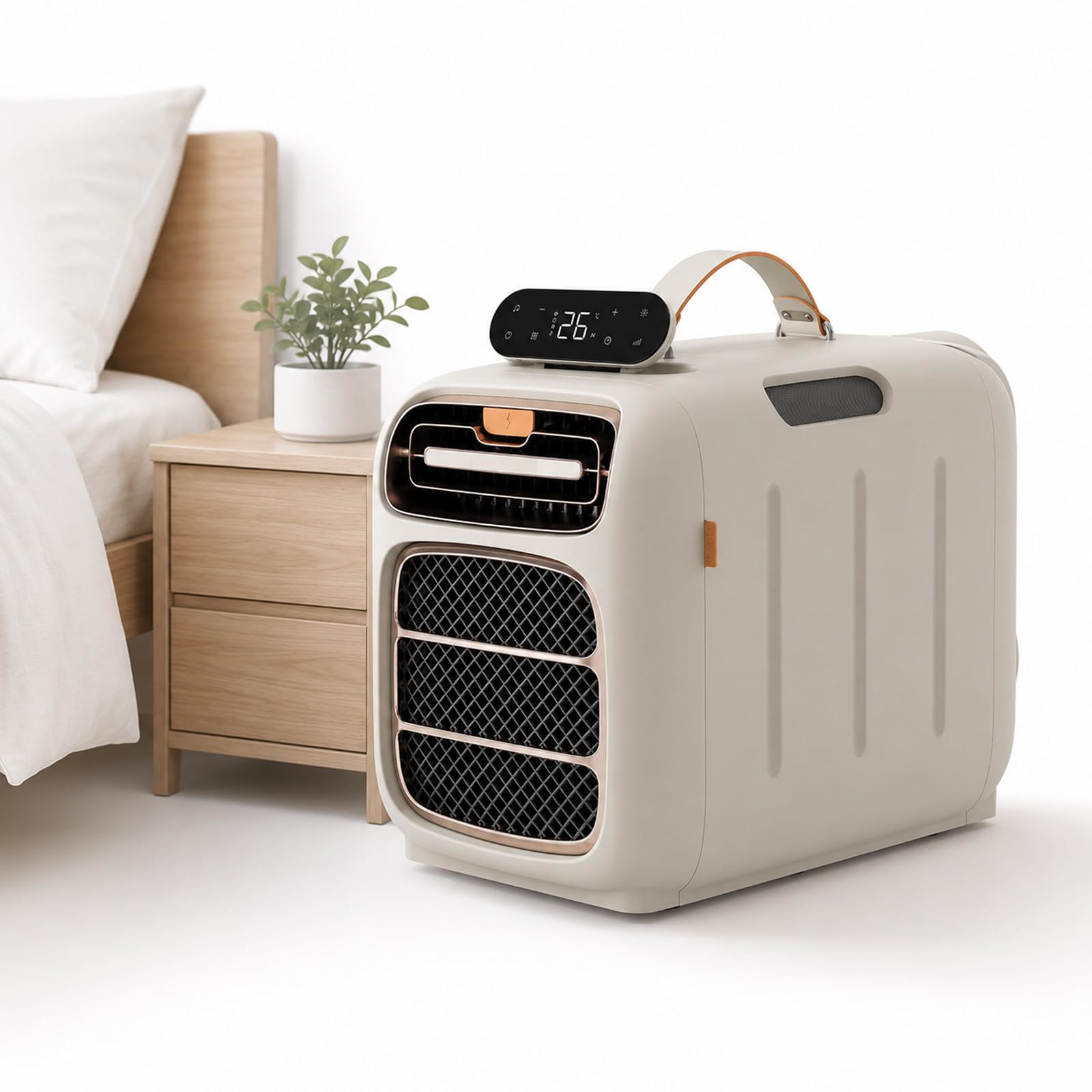 Tent Air Conditioner for Camping – 5,000 BTU Portable Cooling Only AC Unit, 45dB Quiet Running, Easy Touch Control, Small Space Cooler for Outdoor Rest, Pet Area & Bedroom AC