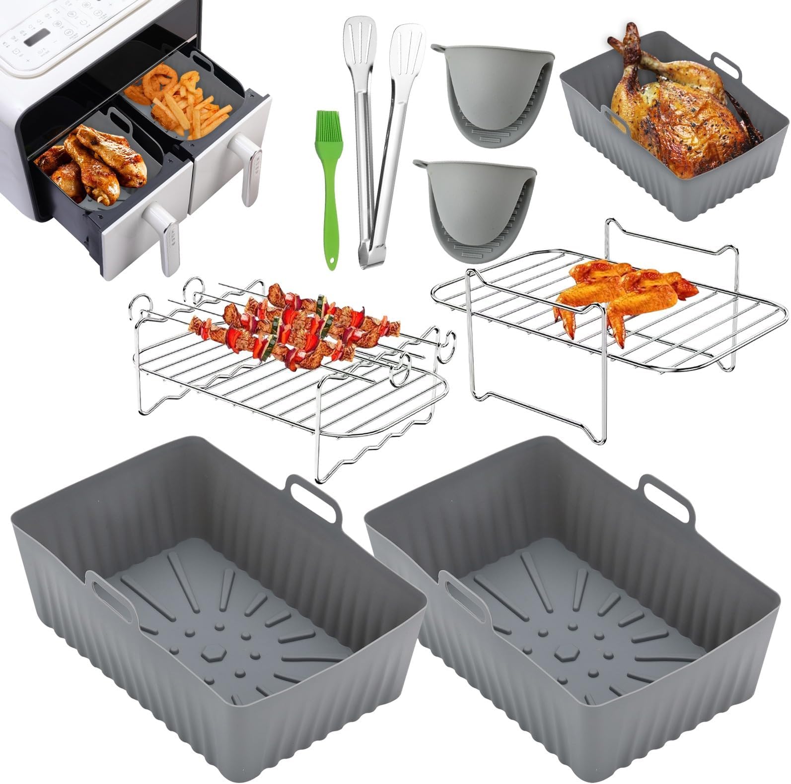 SPARES2GO Grill Pan Insert Grid Rack For AEG, Fits Electrolux Fits Zanussi Oven 325mm X 240mm - View #7