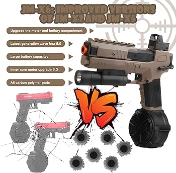 Amazon.com: Gel Blaster Toys X6 for Ages 14 & Up and Adults,Full
