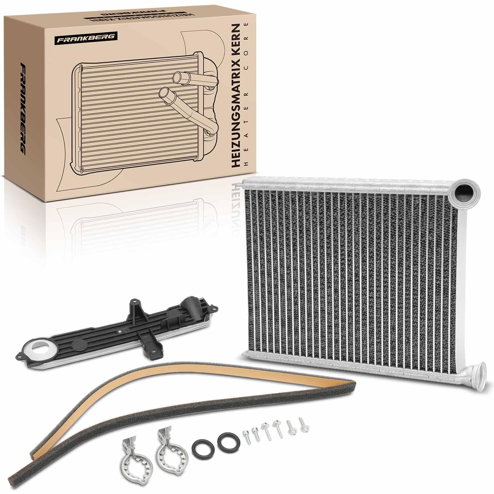 Frankberg Scambiatore di calore Riscaldamento interno Compatibile con 508 SW I 8E 2.0L 508 SW I 8E 2.2L 508 SW I 8E 1.6L 508 I 8D 2.0L 508 I 8D 1.6L Replace# 72962