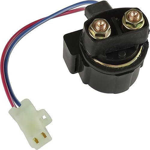 Caltric Relé solenoide de arranque compatible con Yamaha Timberwolf 250 Yfb250 1992-2000