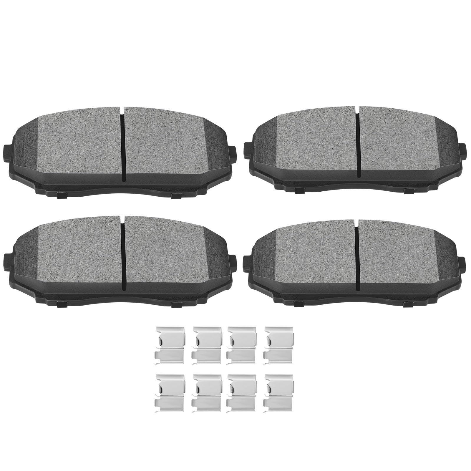 SCITOO D1258 Front Ceramic Brake Pads Sets Fit For Ford For Edge 2007-2015,For Lincoln MKX 2007-2015,For Mazda CX-5 | For CX-7 | For CX-9