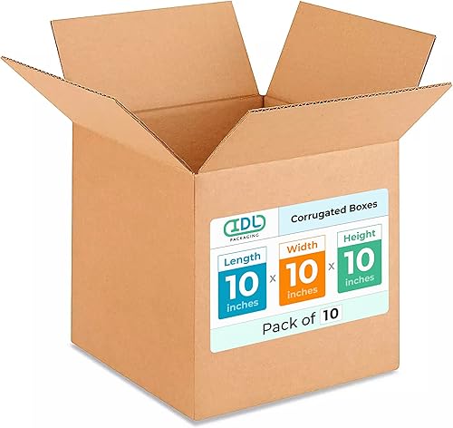 Miniatura 111 de Cajas para envío IDL Packaging - B-1266-5 de cartón corrugado, tamaño pequeño, de 12 pulgadas de largo x 6 pulgadas de ancho x 6 pulgadas de alto