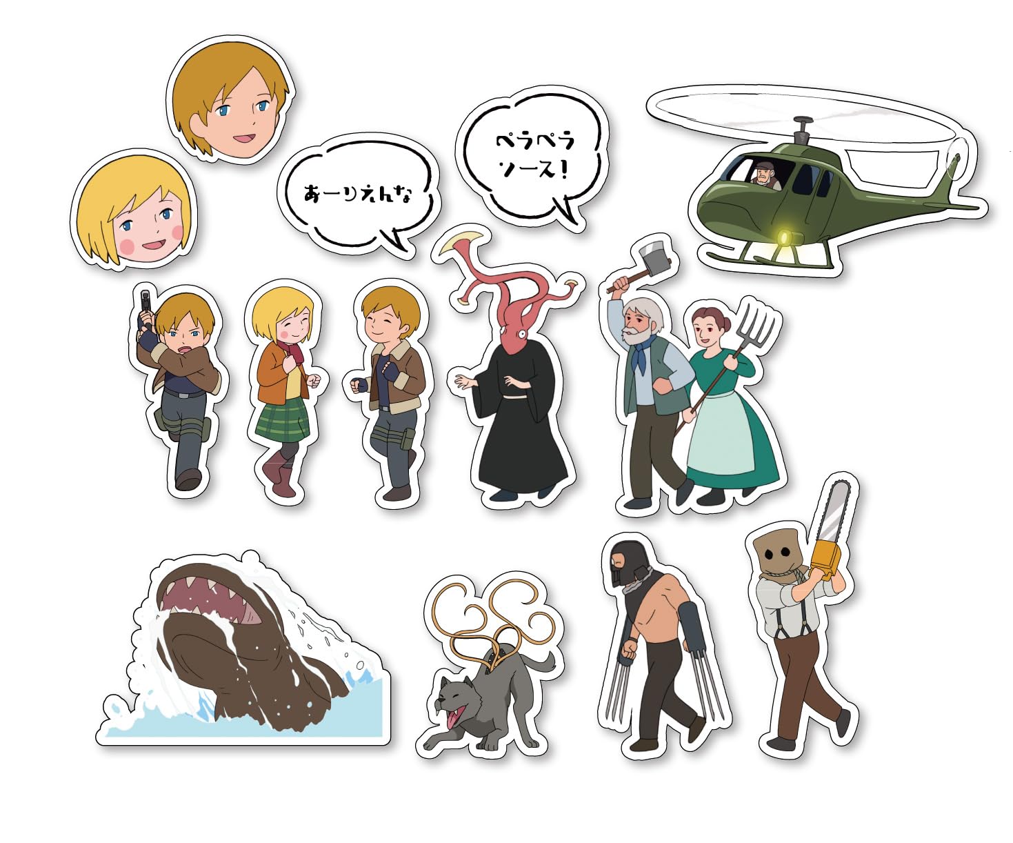 Amazon.co.jp: カプコン バイオハザード RE:4 バイオ名作劇場 フレーク