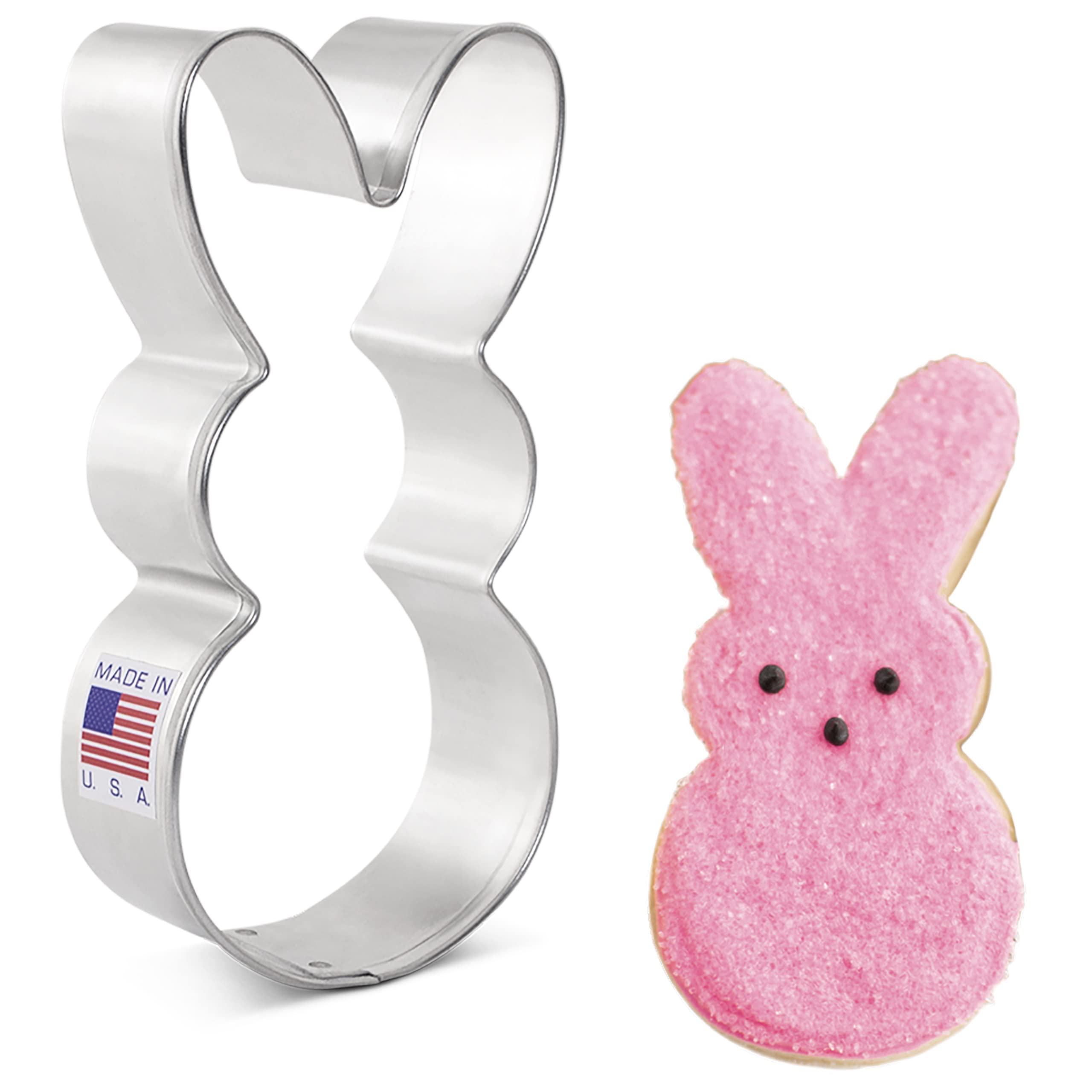 Keksausstecher Osterhase - 10,2 cm - Ausstechformen Ostern von Ann Clark USA