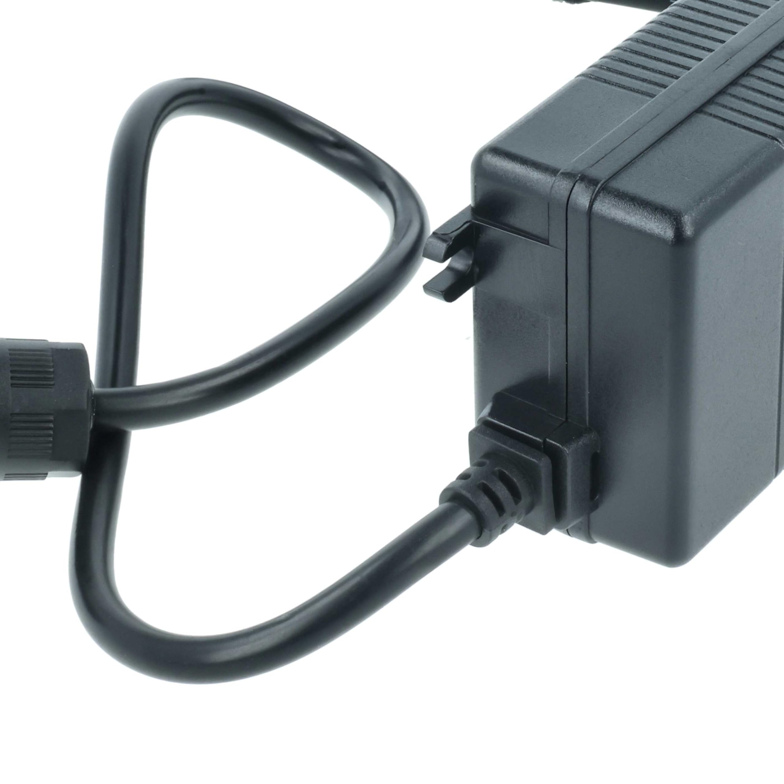 vhbw Chargeur remplacement pour Worx 50029485, WA3754, WA3716, WA3744 pour batterie de robot tondeuse