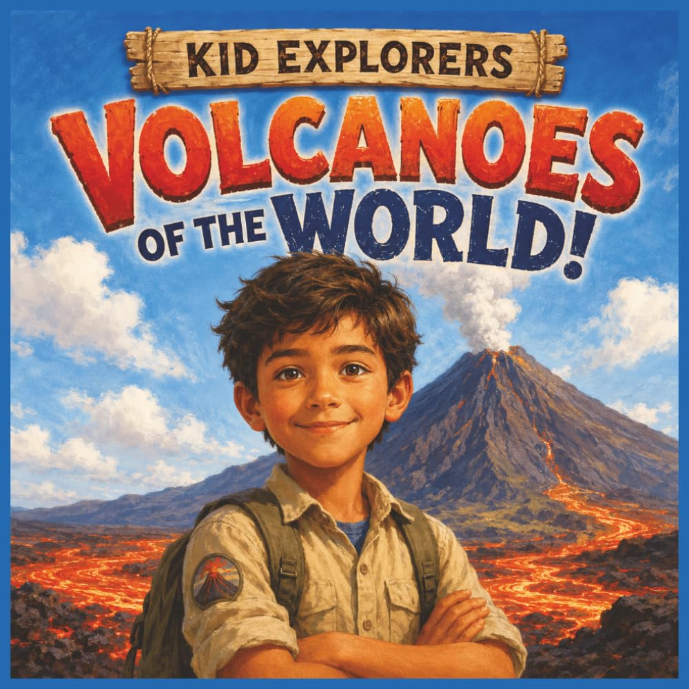 Kid Explorers: Volcanoes of the World!: Lava, Legends, Eruptions, and Earth’s Fiery Wonders