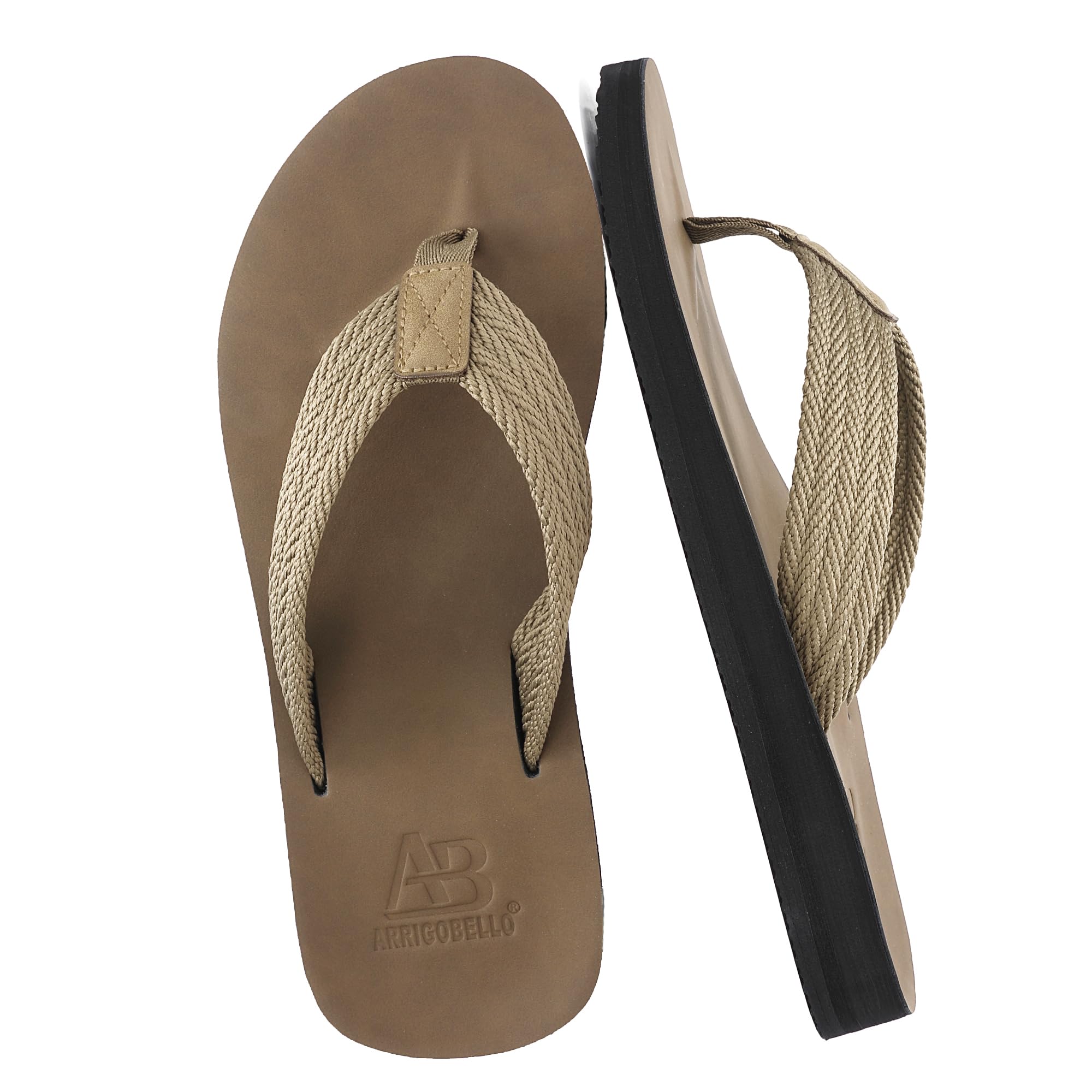 AX BOXING Herren Flip Flops Sommer Zehentrenner Leichte Sandalen Outdoor Badelatschen Pantoletten Beach EU41-46