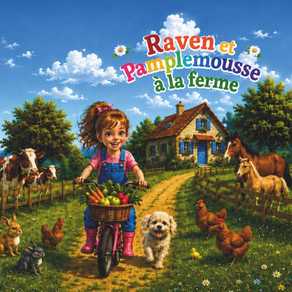 Raven et Pamplemousse à la ferme