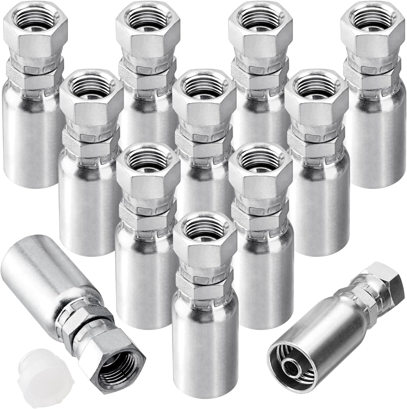 3/8" Hydraulic Hose End Fittings