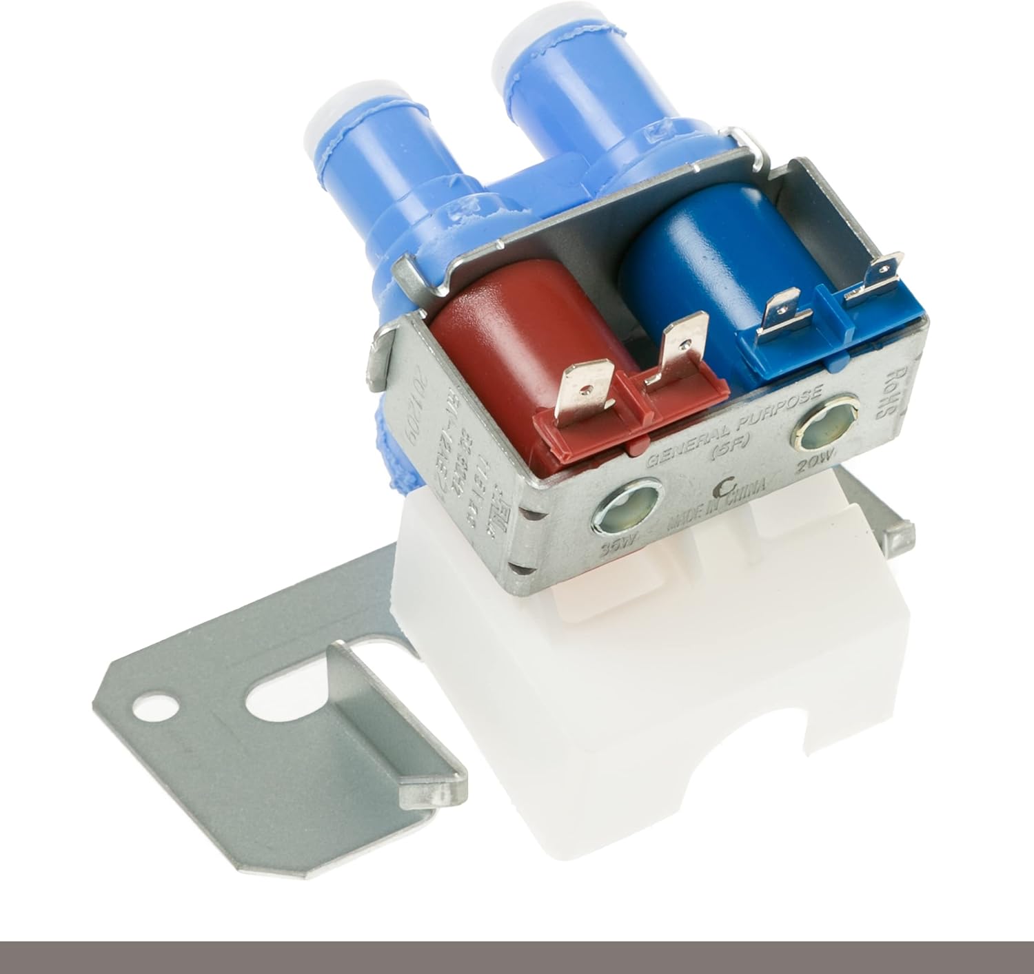 Parts Master Replacement for GE Refrigerator Water Valve with Guard - WR57X33326, PS16226572, AP6995571, 4960236, WV10032 - GE Refrigerator Parts