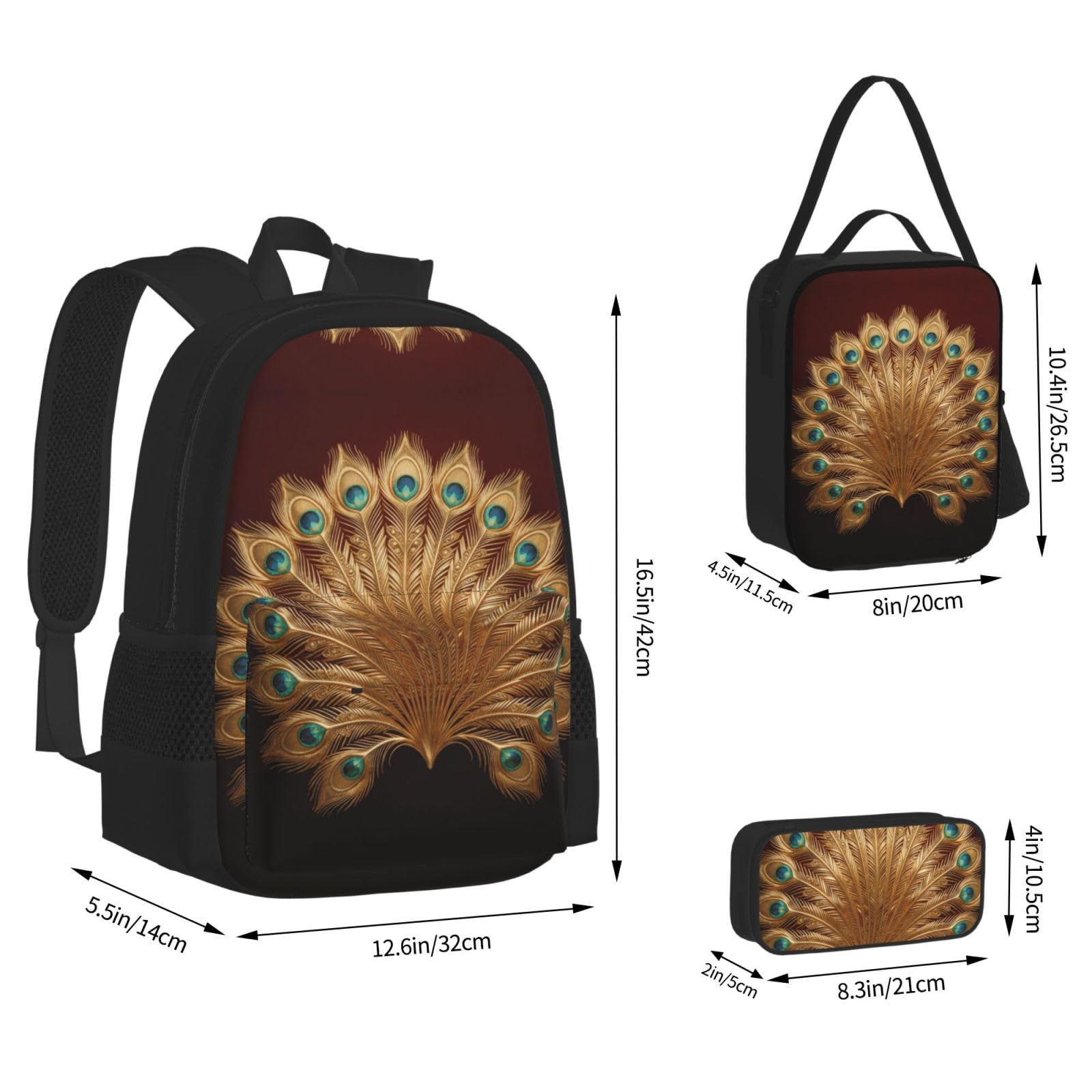 Set 3 in 1 borsa da viaggio per pendolari, borsa termica per il pranzo, borsa termica per il pranzo con custodia per computer portatile