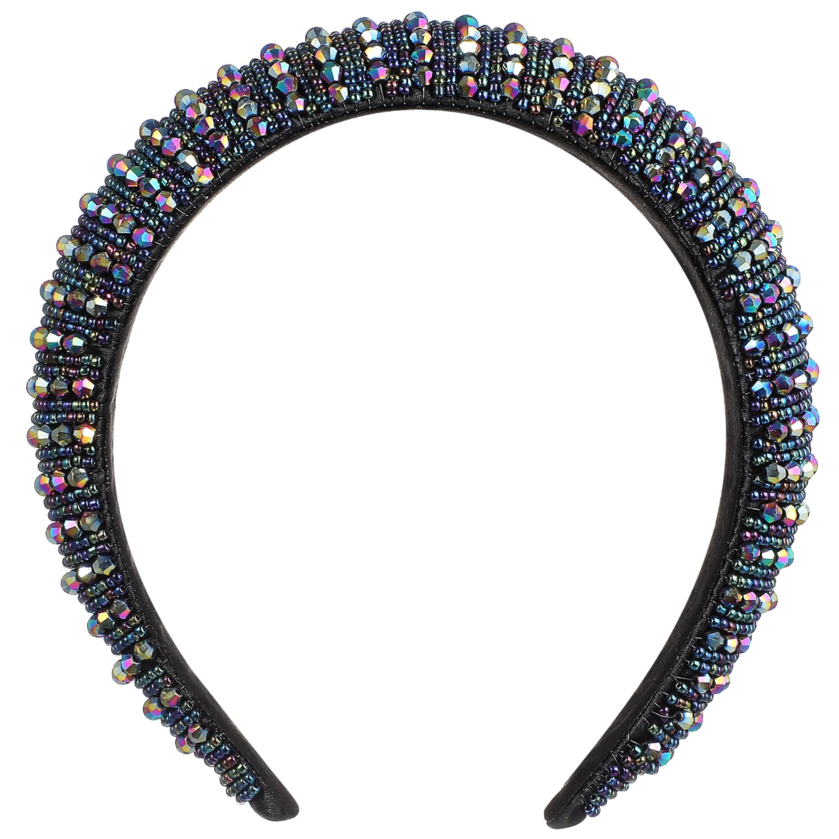 FRCOLOR 3 diademas elásticas con perlas de estrás, diademas de maquillaje, accesorios para el cabello, diadema, diadema, diadema de diamantes de imitación, esponja