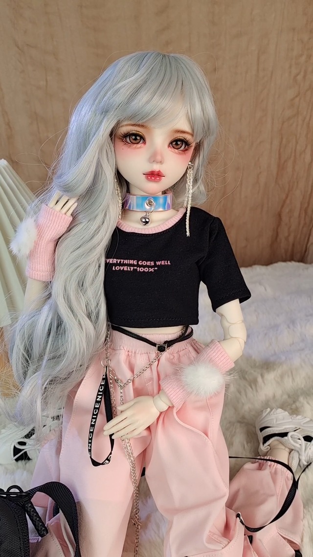 Amazon.com: VLEYAN BJDDOLL Hand-Painted Makeup -Mechanical-Jointed