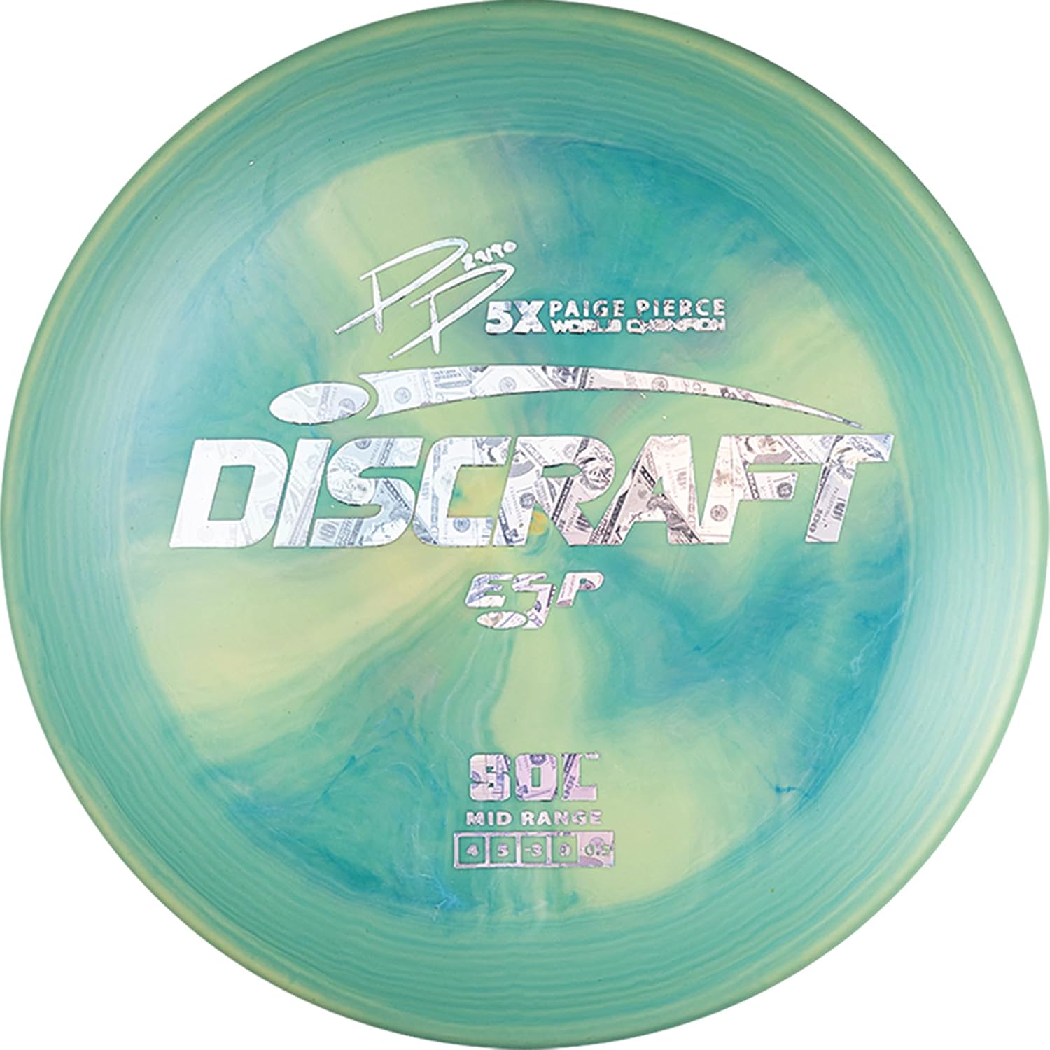 Discraft ESP SOL Mid-Range 167-169 Gram Golf Disc