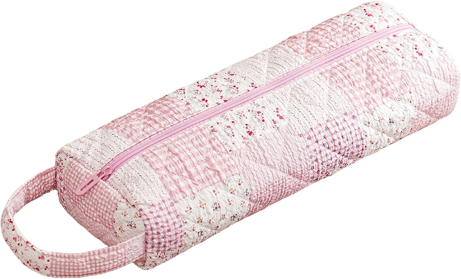 Quilted Hair Dryer Travel Case, Portable Hair Tools Organizer for Curling Irons & Flat Irons, Soft Toiletry Storage Bag, Travel Essentials Gift for Women Girls