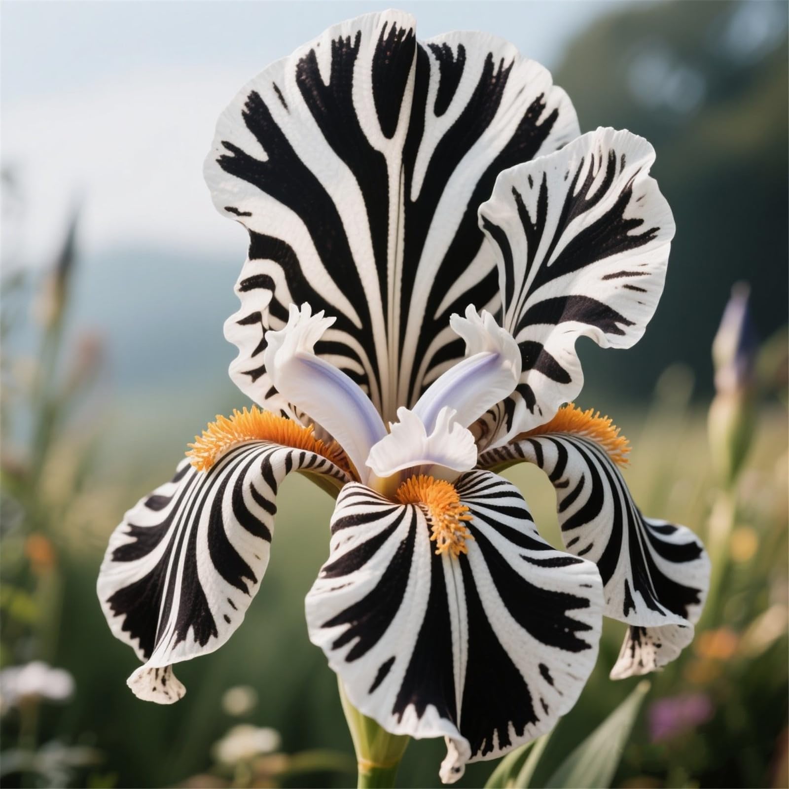Perennial/Premium Iris Bulbs for Planting Now UK,Excellent Display,Rare/Mix Color iris Bulbs/Hardy/Resistant/Balcony/Low Maintenance-10bulbs-A
