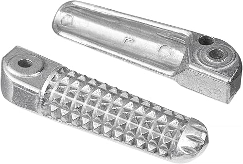 Miniatura 4 de Estriberas traseras para Yamaha 2002-2014 YZF-R1, 2016-2018 R1S, 2015-2018 R1M, 2009-2020 V MAX, 2003-2020 R6 (blanco trasero)