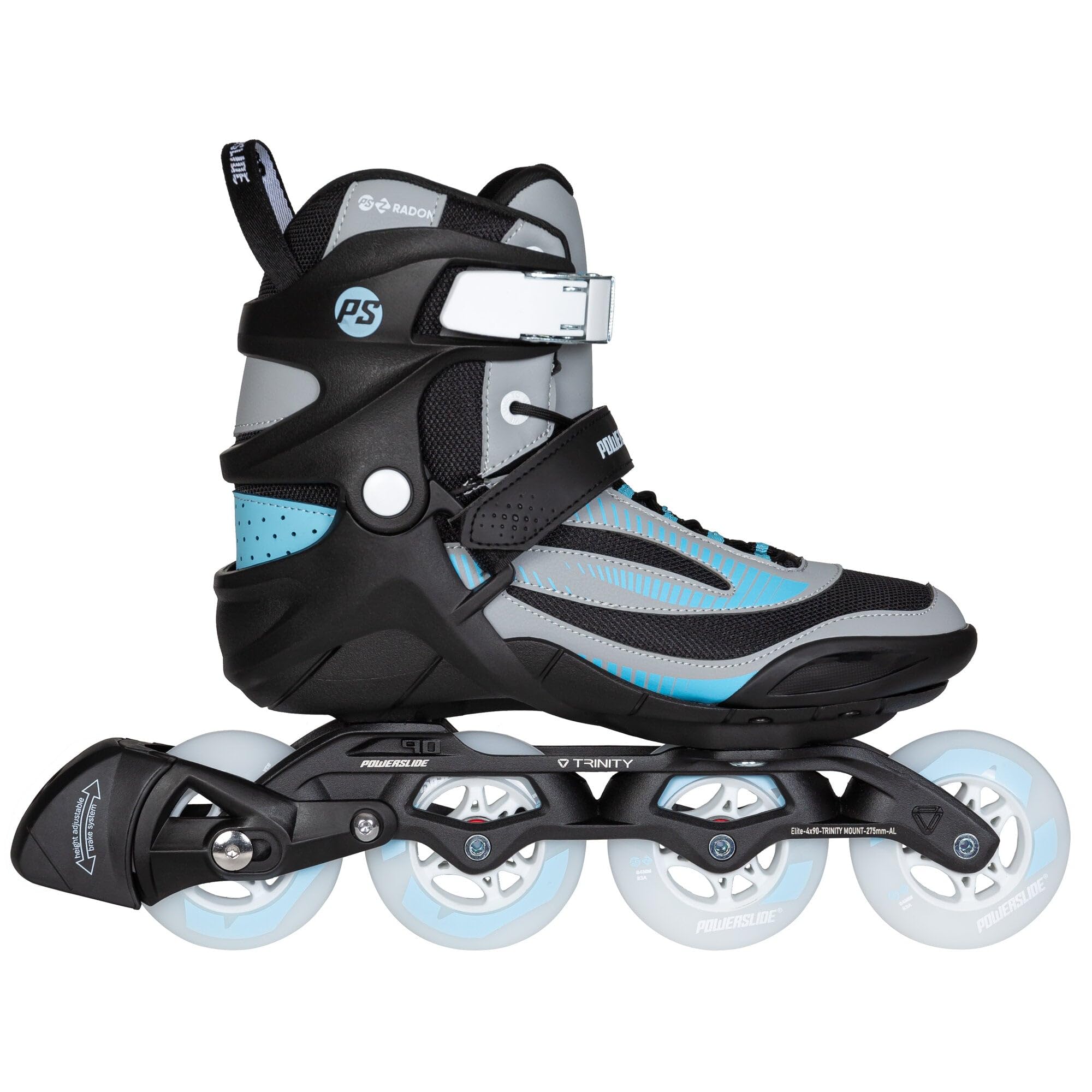 PS Phuzion Radon 84 Skates Slate Grey Women's 8.5 (40)