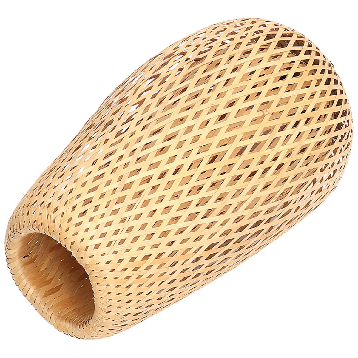 TOYANDONA Abat-jour en Bambou Tissé pour Plafonniers, Style Zen Chinois, Couleur Kaki, Création D'une Atmosphère Chaleureuse, pour Restaurants et Bars