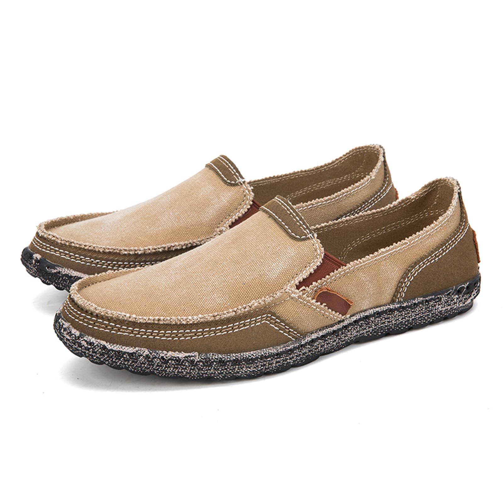 Slip-On-Loafer für Herren hautfreundliche Mokassins Bootsschuhe Loafers Business Leicht Schuhe Flache Fahren Weiche Bequeme Atmungsaktiv Walkingschuhe 39-48