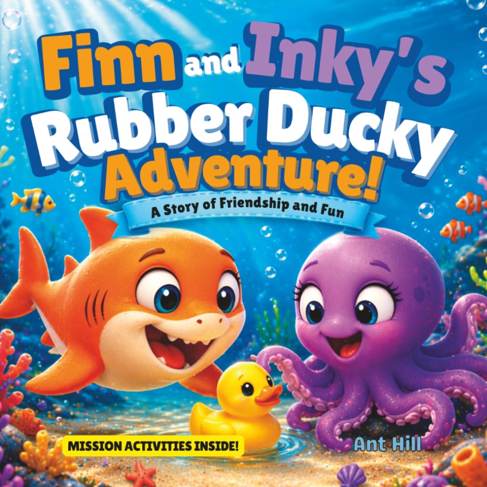 Finn and Inky’s Rubber Ducky Adventure!: A story of friendship and fun: 1