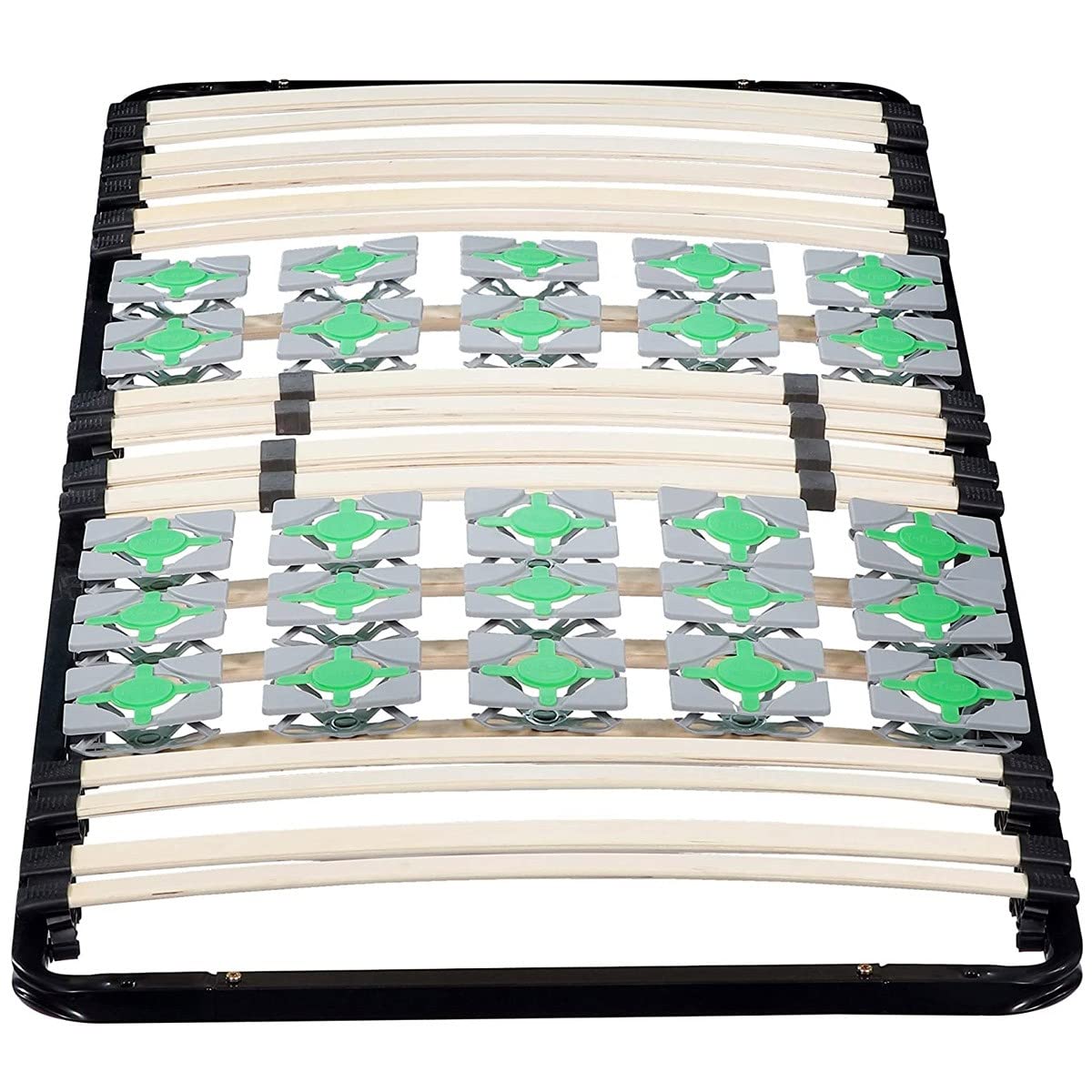ERGO - Somier de láminas ergonómico con almohadillas de apoyo (80 x 200 cm)