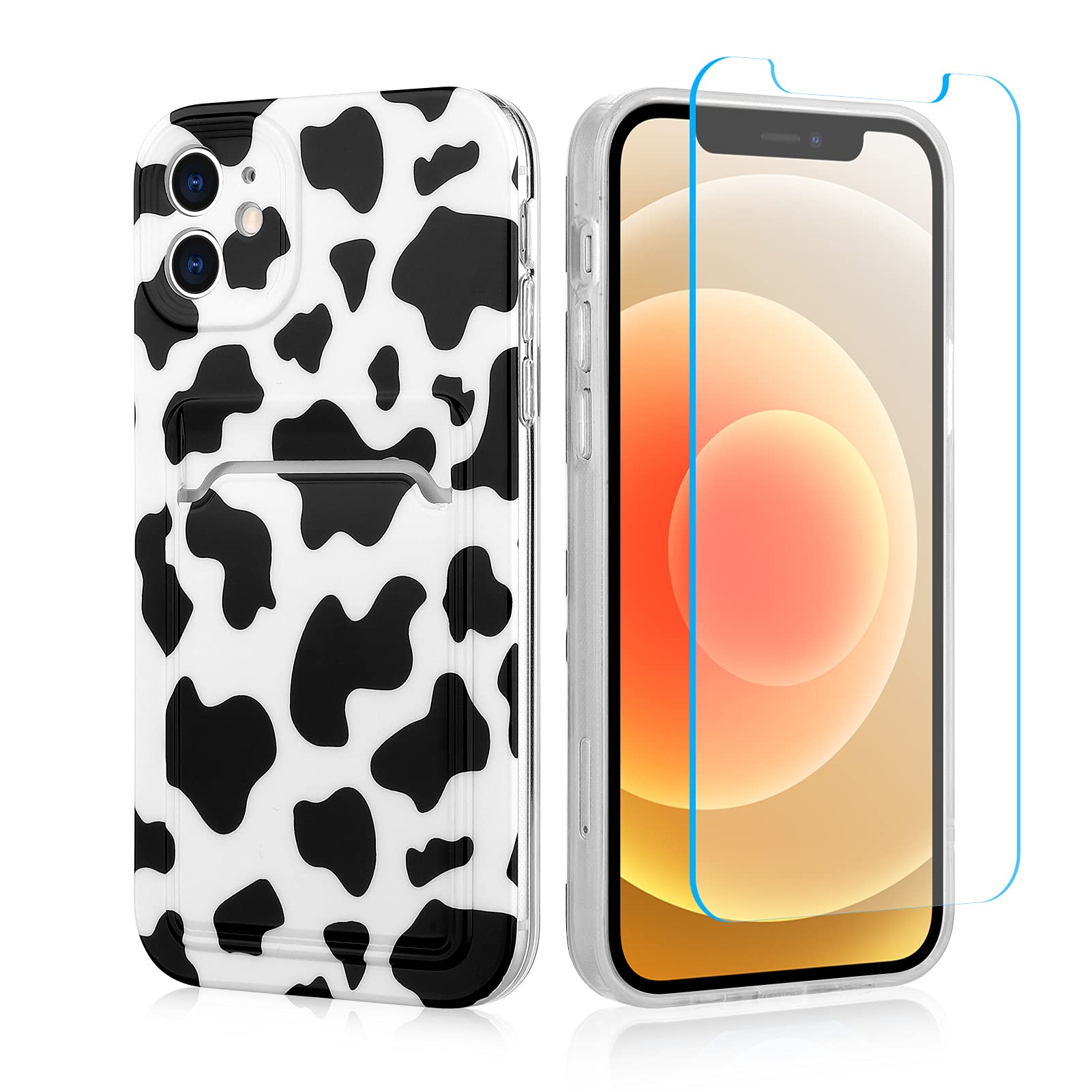 Amazon Com Kanghar Iphone 12 Case Wallet 6 1 Inch Cute Cow Print Black Pattern Shockproof Soft Tpu Imd 1 Screen Protector Full Body Protection Girls Women For Card Holder Iphone 12 Case Amazon Com Kanghar Iphone 12 Case Wallet 6 1 Inch Cute Cow Print Black Pattern Shockproof Soft Tpu Imd 1 Screen Protector Full Body Protection Girls Women For Card Holder Iphone 12 Case