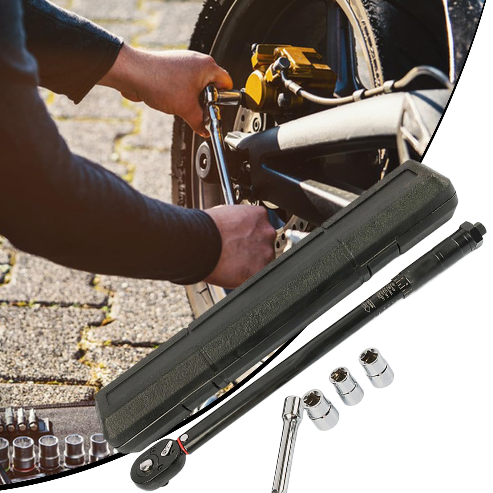 Klucz grzechotkowy Ergonomiczne precyzyjne narzędzia mechaniczne | Grzechotkowy klucz dynamometryczny Dla mechaników samochodowych i inżynierów